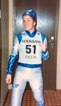Vertailukuva maajoukkueajoilta, Falun W-Cup 1994.
